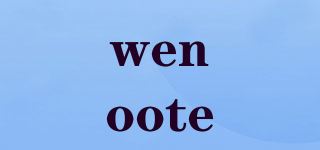 wenoote/wenoote品牌logo