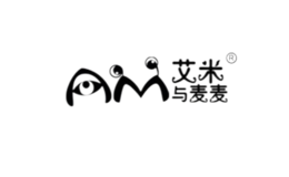 艾米与麦麦品牌logo